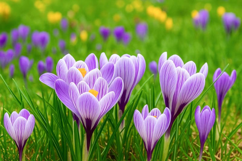 Saffron Crocus flower